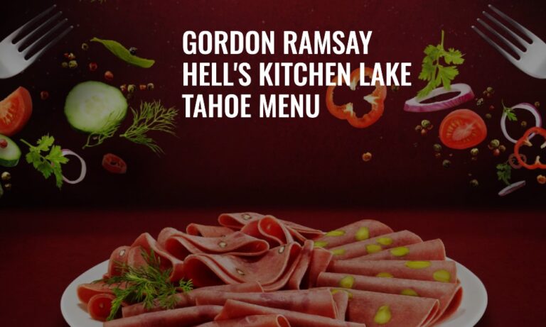 Gordon Ramsay Hell’s Kitchen Lake Tahoe Menu - CR Search